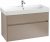 Meuble Pour Lavabo Encastrable Villeroy and Boch Collaro Suspendu avec LED 954x444x546mm Blanc Brill