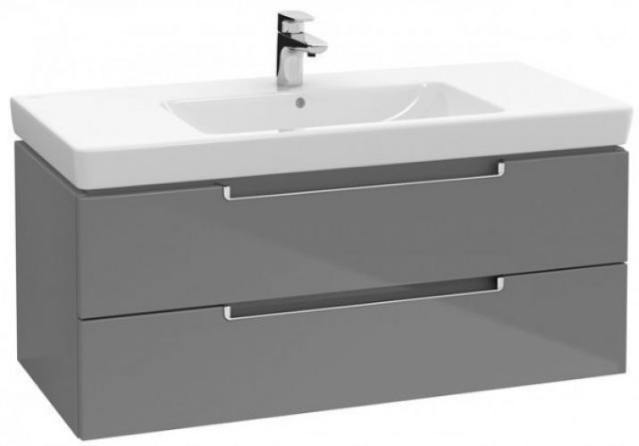 Meuble Pour Lavabo Encastrable Villeroy et Boch Subway 2.0 987x520x449 mm A69700PD