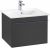 Meuble Pour Lavabo Encastrable Villeroy et Boch Venticello 553x420x502 mm Noir Laqué A93204PD