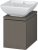 Meuble Pour Vasque à Poser Duravit L-Cube Pour Meuble Pour Vasque à Poser 320×477 mm Pin Argent LC68