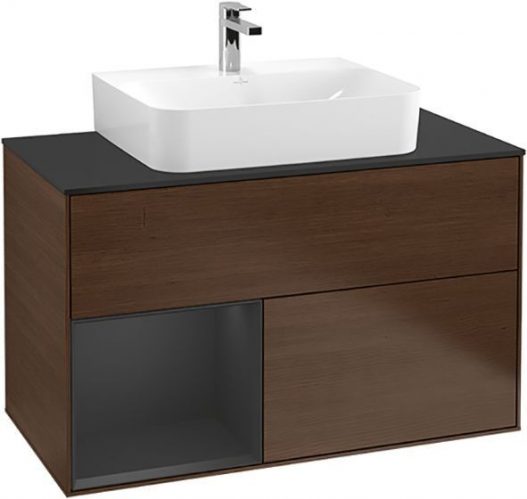 Meuble Pour Vasque à Poser Villeroy et Boch Finion 1000x603x501 mm G112MTPD