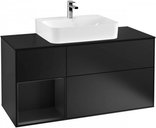 Meuble Pour Vasque à Poser Villeroy et Boch Finion 1200x603x501 mm F162MTPD