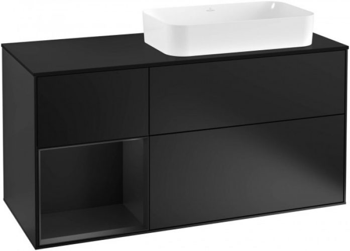 Meuble Pour Vasque à Poser Villeroy et Boch Finion 1200x603x501 mm F272MTPD