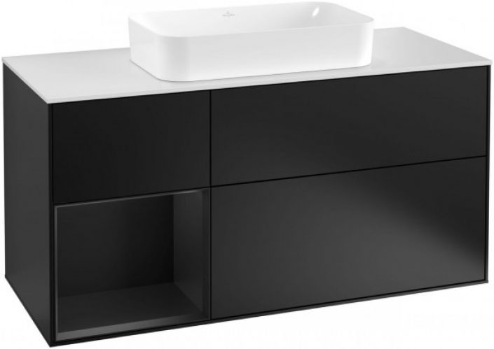 Meuble Pour Vasque à Poser Villeroy et Boch Finion 1200x603x501 mm G291MTPD