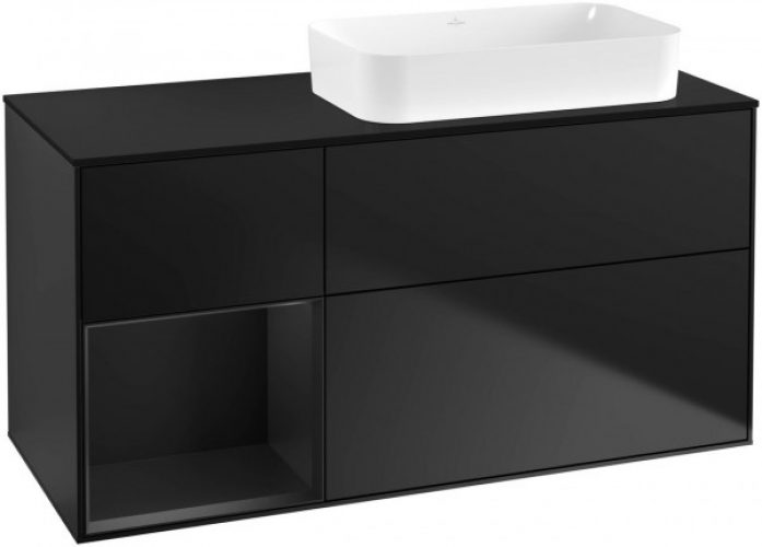 Meuble Pour Vasque à Poser Villeroy et Boch Finion 1200x603x501 mm G682MTPD