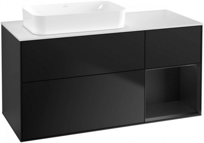 Meuble Pour Vasque à Poser Villeroy et Boch Finion 1200x603x501 mm G691MTPD