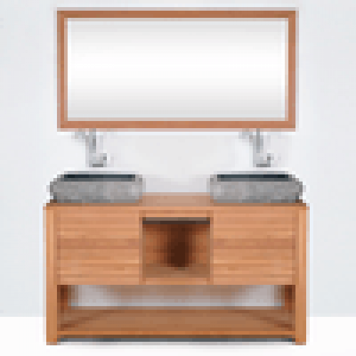 Meuble salle de bain JAVA en teck 120 cm
