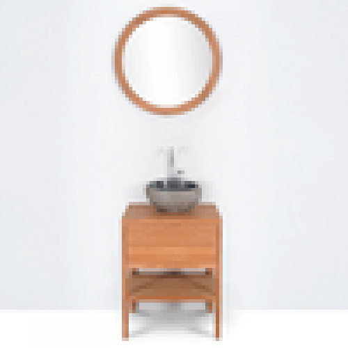 Meuble salle de bain SVEG en teck 60 cm