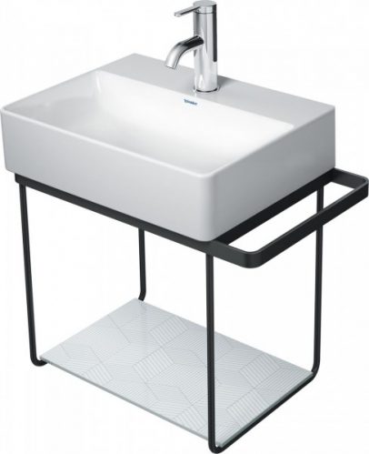 Meuble Sous Lavabo Console métallique suspendue Duravit DuraSquare Chromé 865×451 mm (3112)