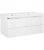 Meuble sous vasque + vasque EPIC blanc brillant, 4 tiroirs 1210x580x510mm