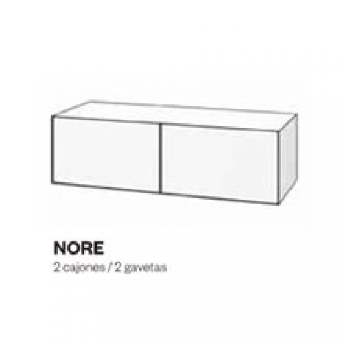 Meuble suspendu en phénol modèle NORE Doccia