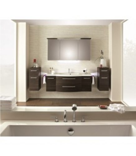 Meuble Suspendu Salle de Bain Lunic 140