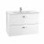 Meuble Unik Victoria blanc 600x450mm + lavabo blanc céramique