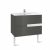 Meuble Unik VICTORIA-N 1000 2 tiroirs et lavabo DISPONIBLE en 4 Coloris