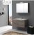 MEUBLES DE SALLE DE BAIN 90 CM AVEC PORTES EN BOSTON TRUFFLE MIRROR BOX