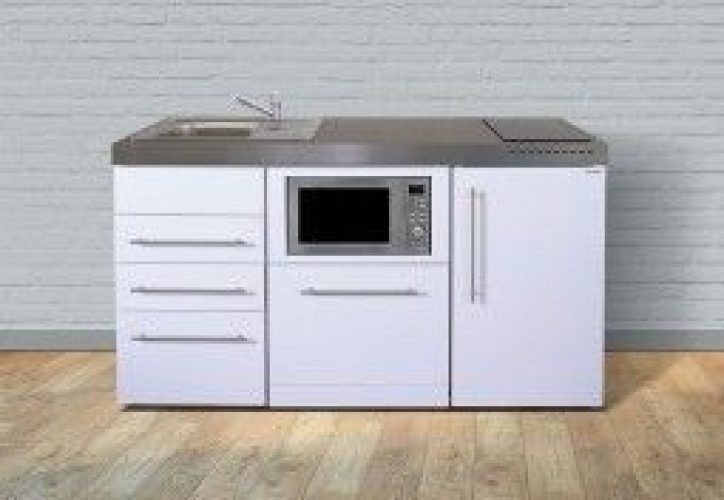 Mini-Cuisine avec Frigo, L-V, M-O et Induction Blanche MPGSMS3160
