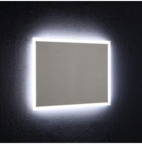 MIROIR AVEC CADRE RÉTROÉCLAIRÉ AVEC LED 80X60 CM RÉVERSIBLE
