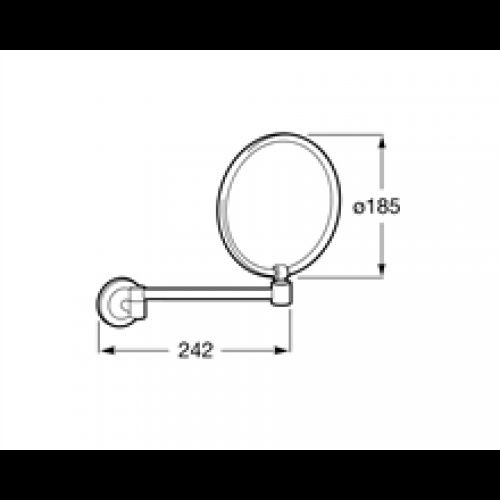 Miroir double face Hotels Classic Roca
