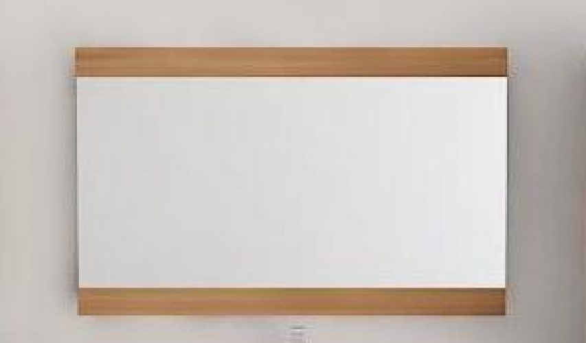 Miroir en teck rectangulaire WALK L105