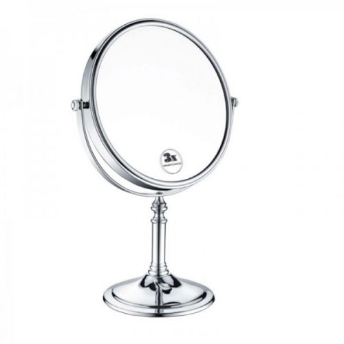 Miroir Grossissant Heritage sur Pied diamètre 20cm 335x240x135 mm Chromé