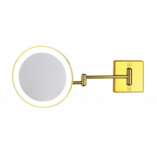 Miroir grossissant à LED alimentation externe IP20 Discolo double bras – Koh-I-Noor C362