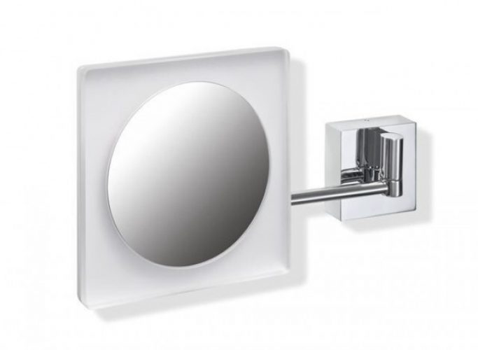 Miroir Grossissant Lumineux Hewi Chromé 950.01.256
