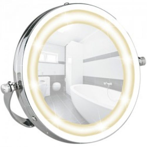 Miroir grossissant x3 pour salle de bain – Brolo – lumière LED