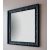 MIROIR RETRO PARIGI 100-100 CM CADRE NOIR – CRISTINA ONDYNA MP10013