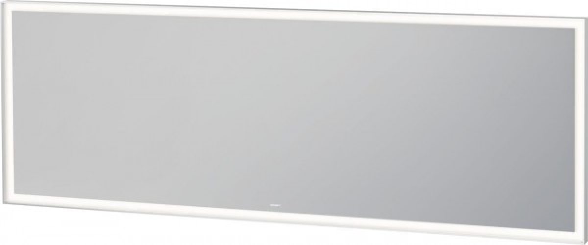 Miroir Salle de Bain Lumineux Duravit L-Cube 2000×67 mm