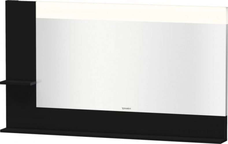 Miroir Salle de Bain Lumineux Duravit Vero avec Etagères 1400×142 mm (VE731400)