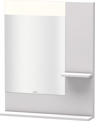 Miroir Salle de Bain Lumineux Duravit Vero avec Etagères 650×142 mm (VE732000)