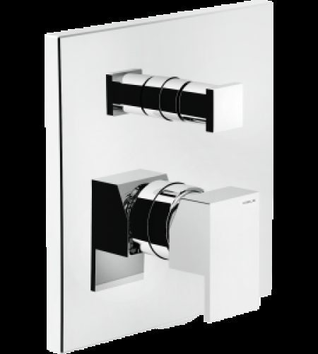 Mitigeur bain-douche a encastrer avec inverseur Nobili…