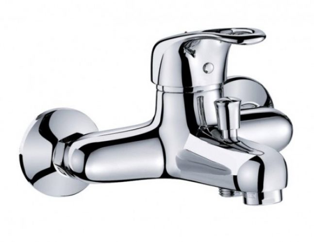 Mitigeur Bain Douche Delabie Chromé h: 138 mm 2252S