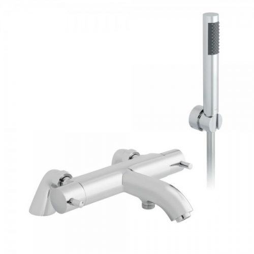 Mitigeur Bain Douche Vado Celsius 2 Trous Avec Set De Douche Chromé CEL-131T+K-C/P