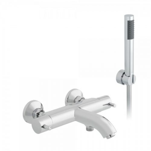 Mitigeur Bain Douche Vado Celsius Avec Set De Douche Chromé CEL-123T+K-C/P