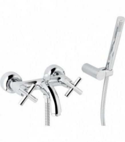 Mitigeur bain/douche en saillie Epire, chromé saillie 115 mm