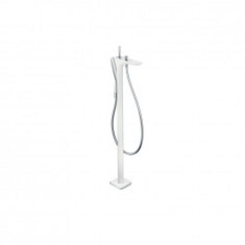 Mitigeur bain/douche PuraVida set de finition blanc Chromé Hansgrohe