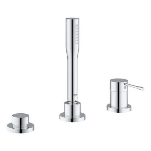 Mitigeur Bord de Baignoire Grohe Essence Combiné monocommande 3 trous