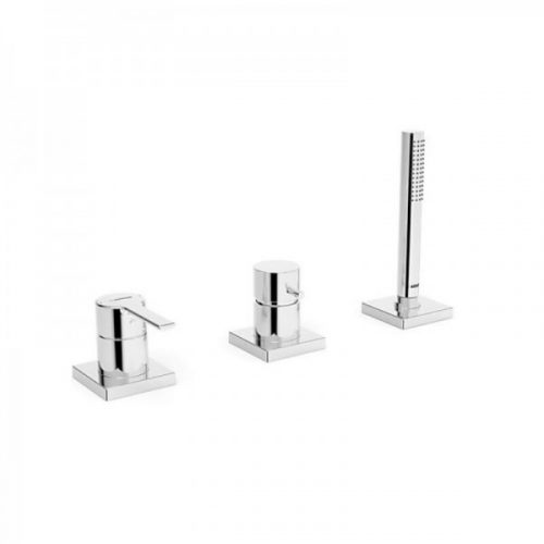 Mitigeur Bord de Baignoire Hansa HANSARONDA Kit de finition mitigeur monocommande 03419083