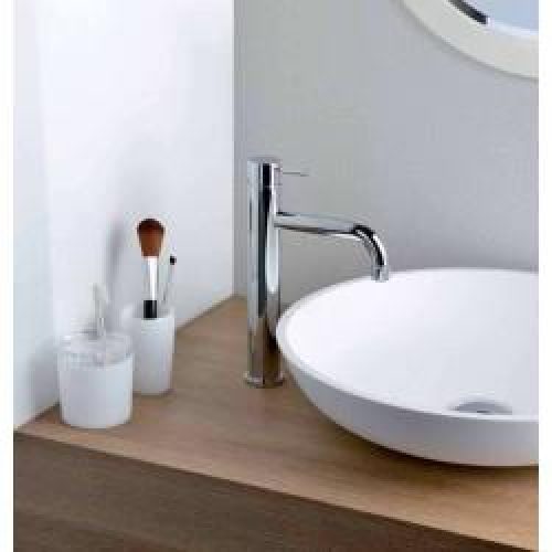 Mitigeur chromé haut avec vidage pour lavabo TRIVERDE – CRISTINA ONDYNA TV22251