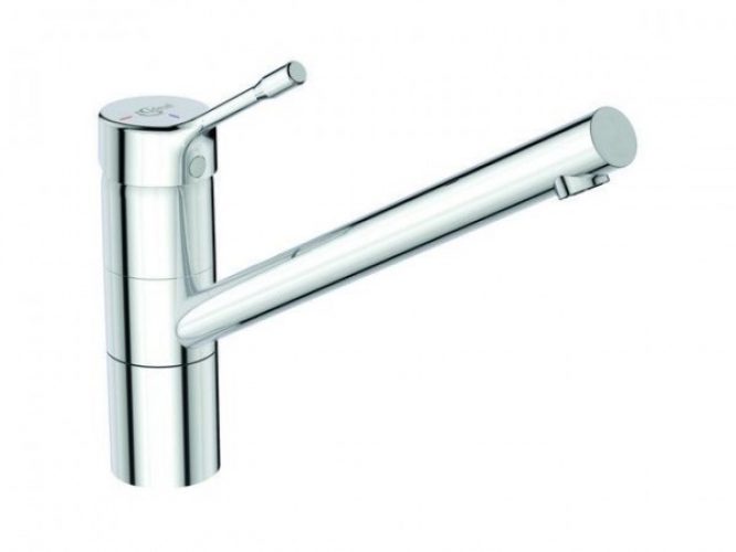 Mitigeur Cuisine Ideal Standard CERALOOK Monocommande Bec Pivotant 1 Trou 210mm