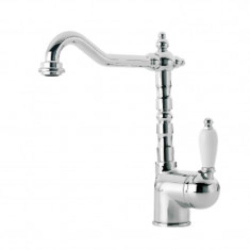 Mitigeur de cuisine avec bec orientable 360° – H 278 mm – en deux coloris