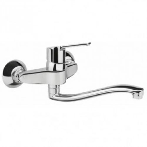 Mitigeur de cuisine mural bec orientable Fly – 5507NY CC