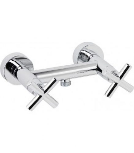 MItigeur de douche en saillie Epire, chromé saillie 160 mm