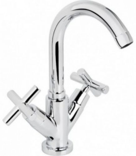 Mitigeur de lavabo Epire avec écoulement, chromé saillie 135 mm