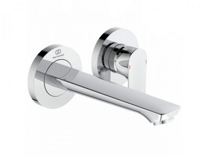 Mitigeur de lavabo Ideal Standard Connect Air à encastrer Chromé A7029AA