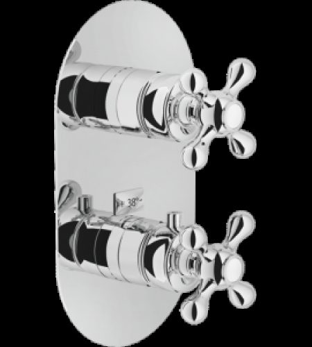 Mitigeur douche encastré avec inverseur à 2 sorties…