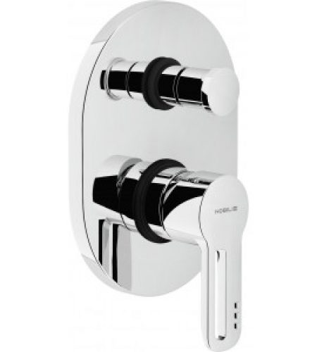 Mitigeur douche encastré avec inverseur à 2 sorties…