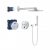 Mitigeur douche encastrable Grohe Grohtherm SmartControl Rainshower 310 SmartActive Cube – Façade ronde