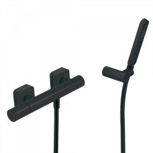 Mitigeur Douche LOFT COLORS Noir Mat – TRES 20016701NM